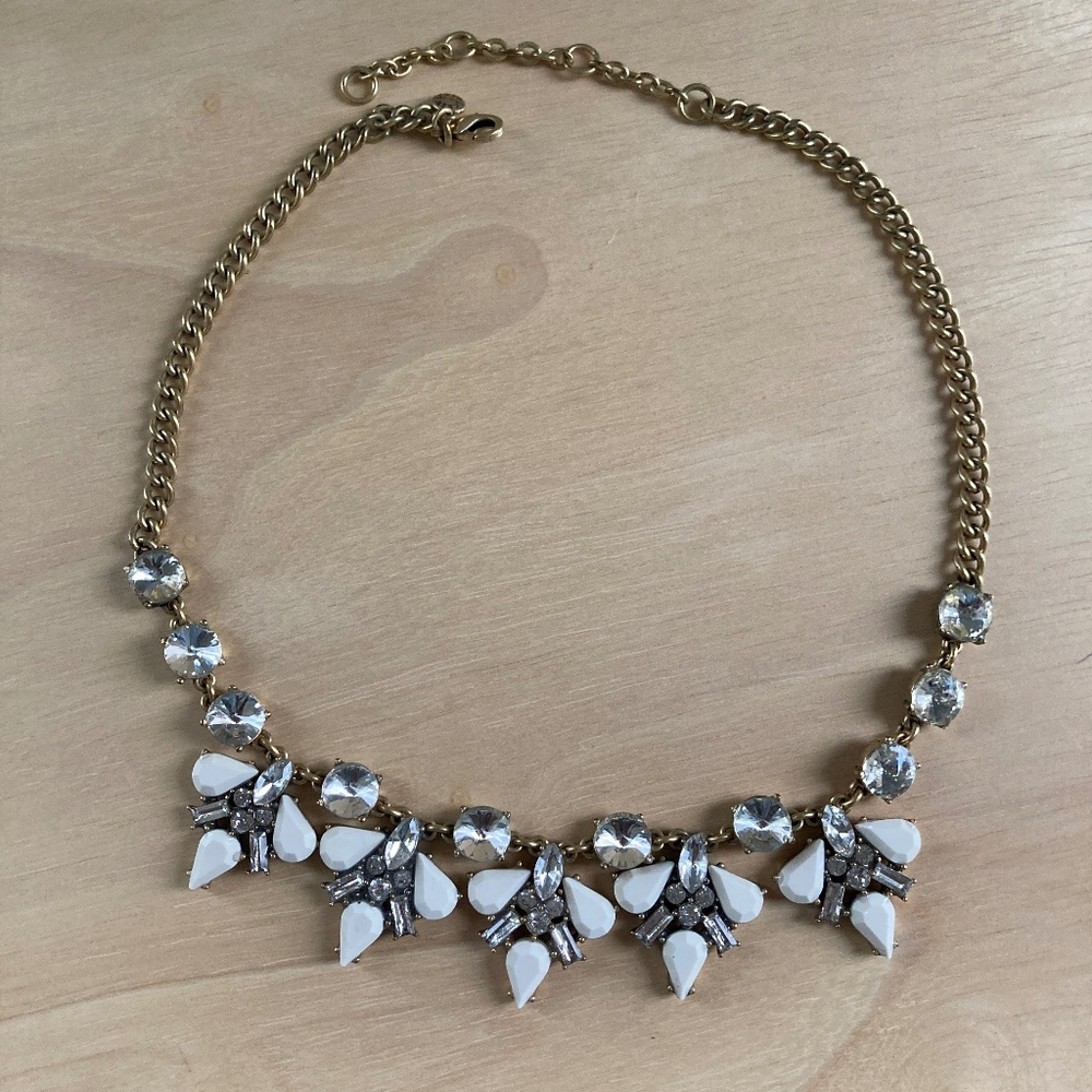 J Crew Jeweled Necklace
